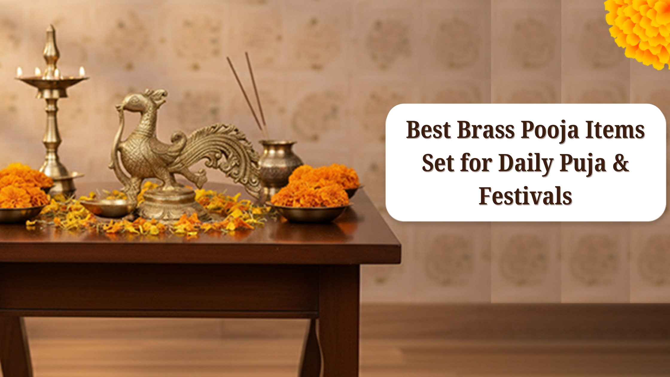 Brass Pooja Items