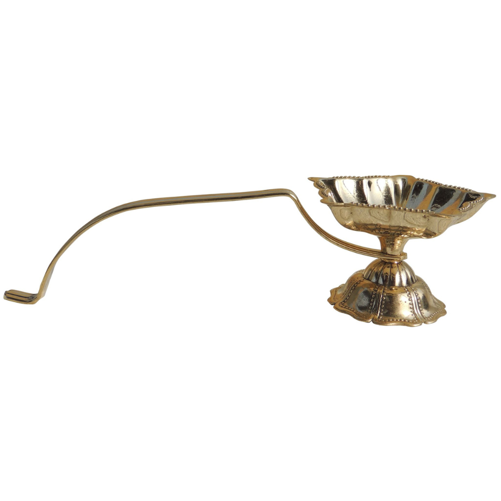 Brass Akhand Deepak – Traditional Eternal Flame Lamp for Rituals