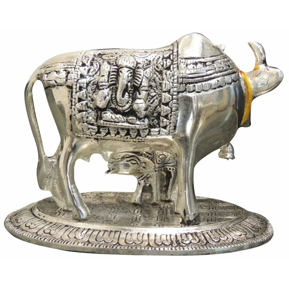 Showpiece Cow Statue for Home Temple and Spiritual Decor