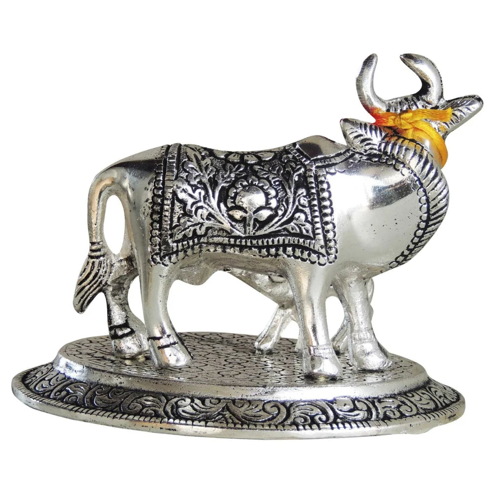 Showpiece Cow Statue for Home Temple and Vastu Decor
