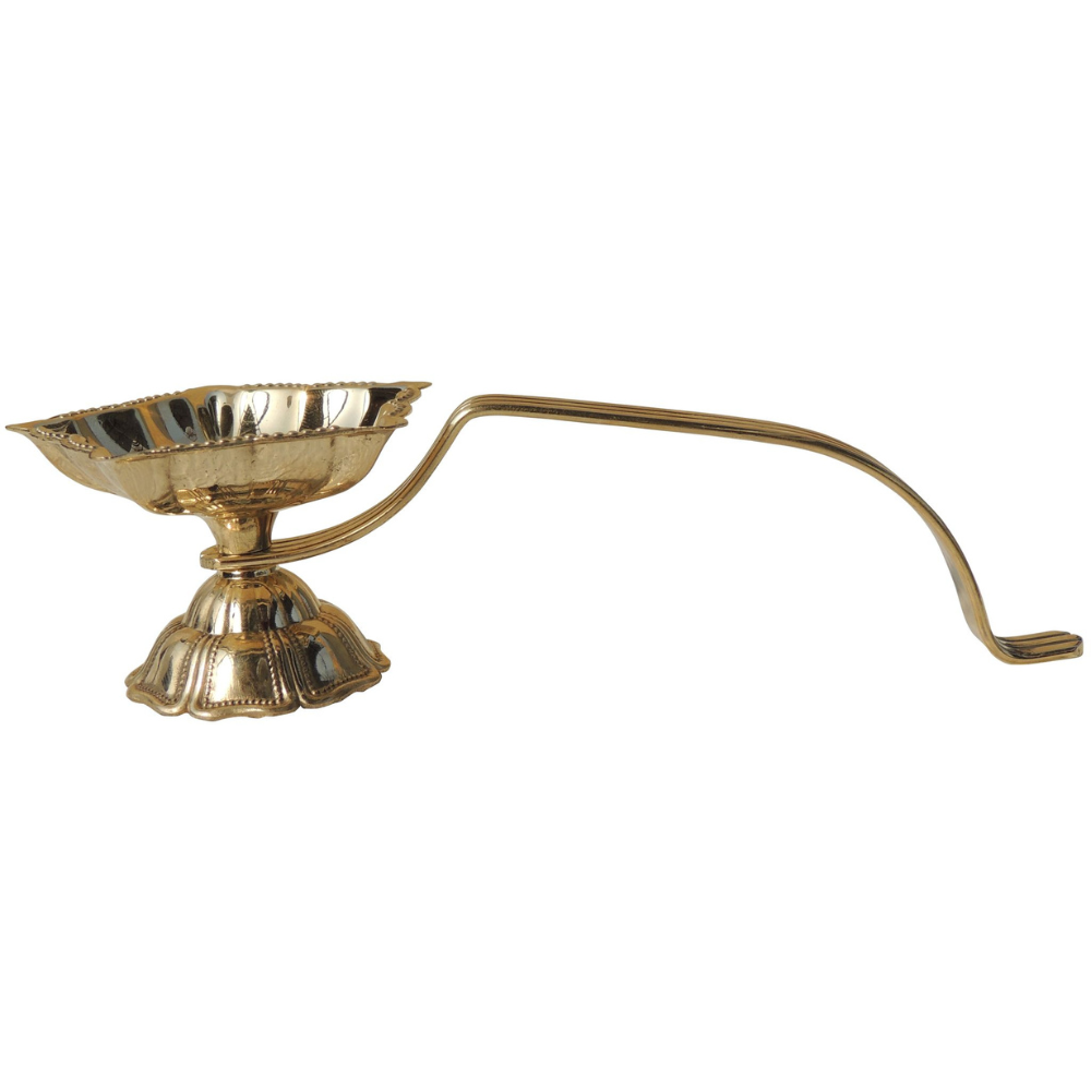 Brass Akhand Deepak – Traditional Eternal Flame Lamp for Rituals