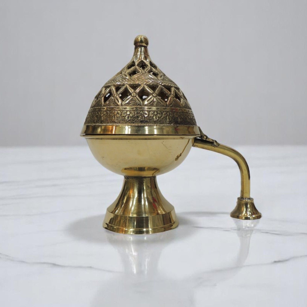 Brass Bakhoor, Dhuna, Luab Dan, Smoke Burner