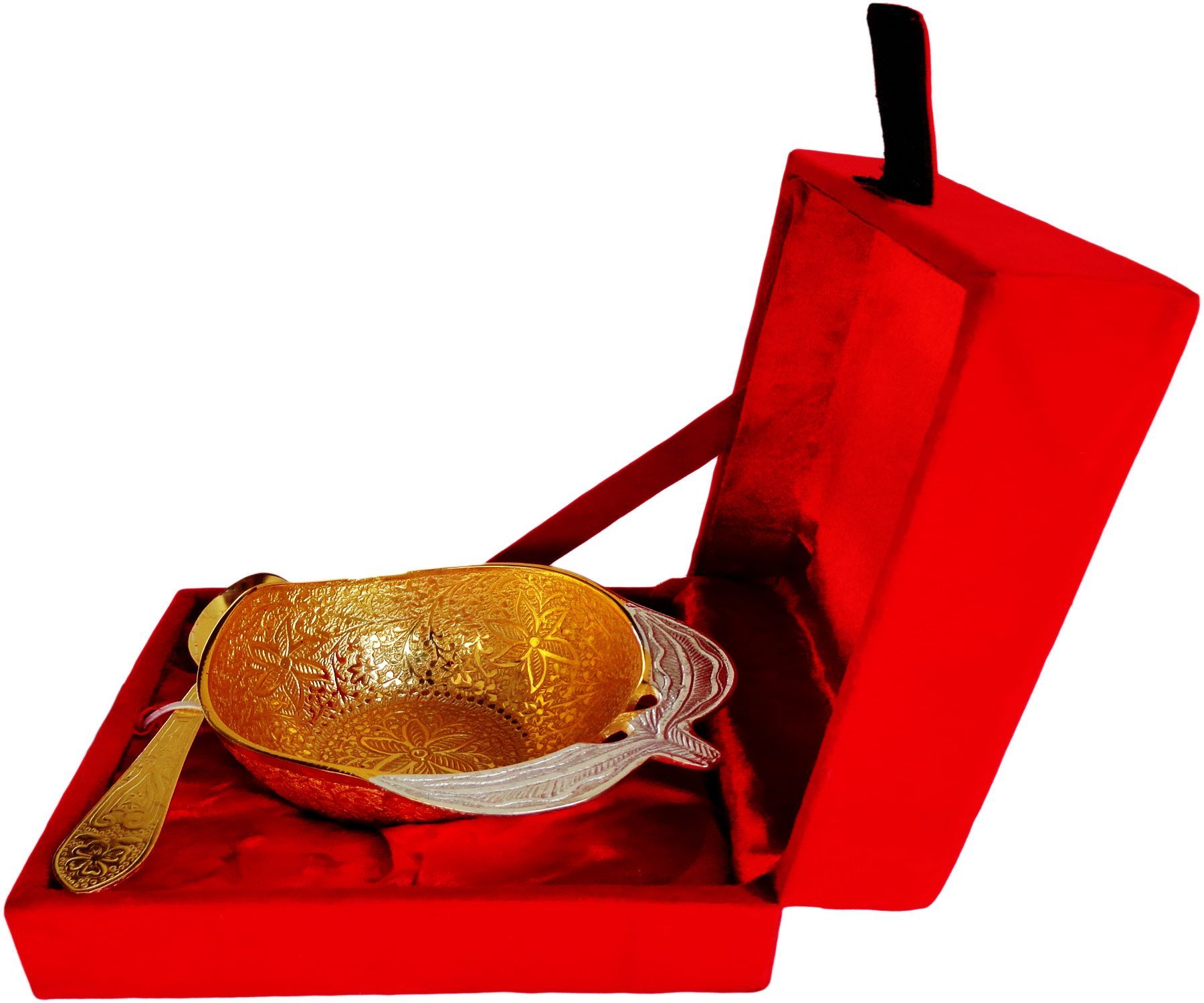 Decorative Apple Shape 2 Tone Bowl Set for Festive and Home Decor