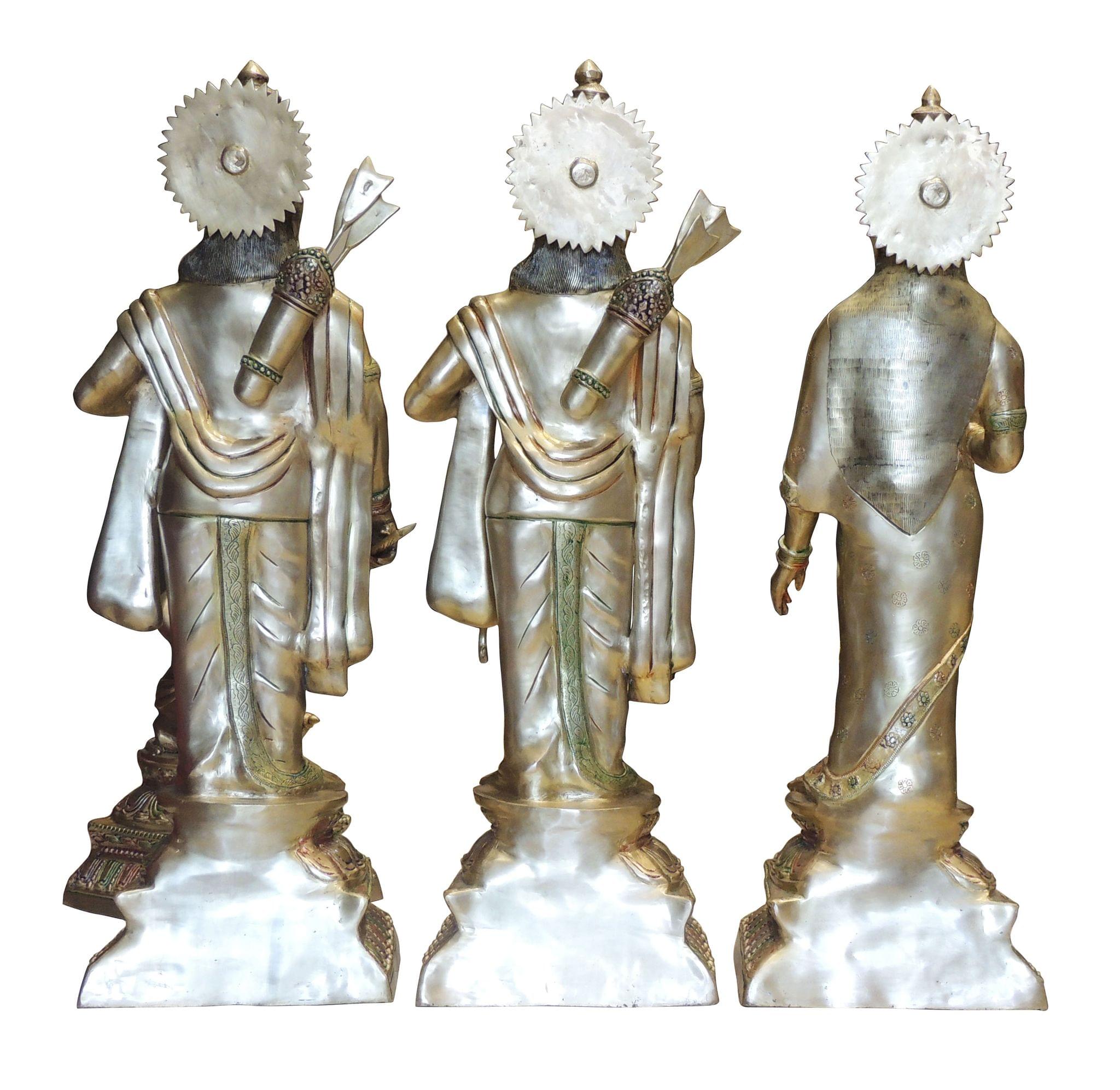 Brass Ramdarbar Idol – Handcrafted Symbol of Devotion, Peace, and Family Harmony