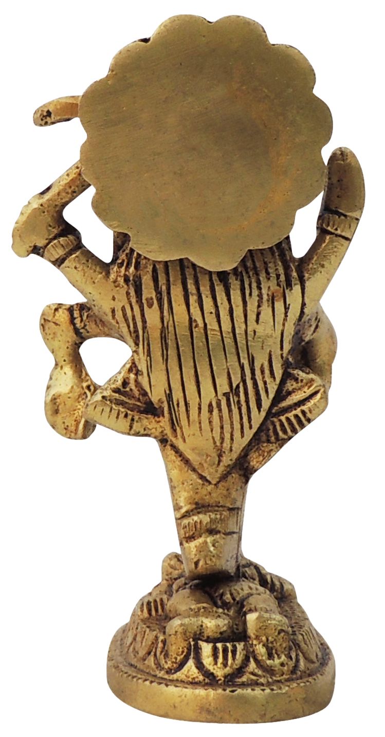 Brass Kali Maa Idol – Handcrafted Goddess of Power and Protection