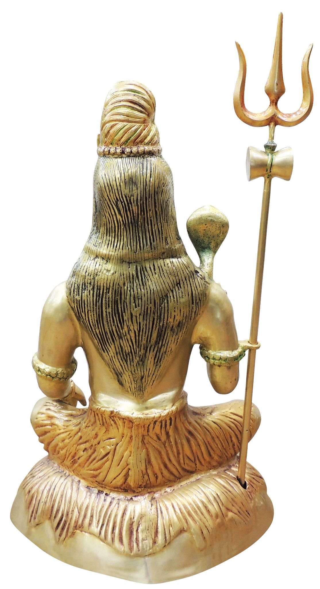 Brass Shiv Ji Idol – Handcrafted Symbol of Peace, Power, and Divine Energy