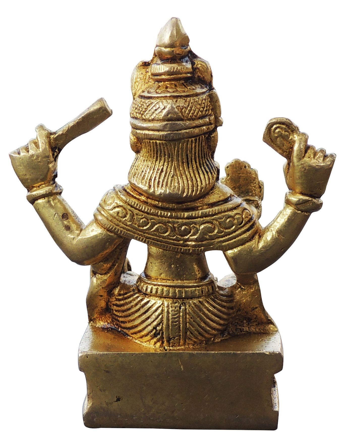 Brass Vishwakarma Ji Idol – Handcrafted Divine Showpiece for Prosperity