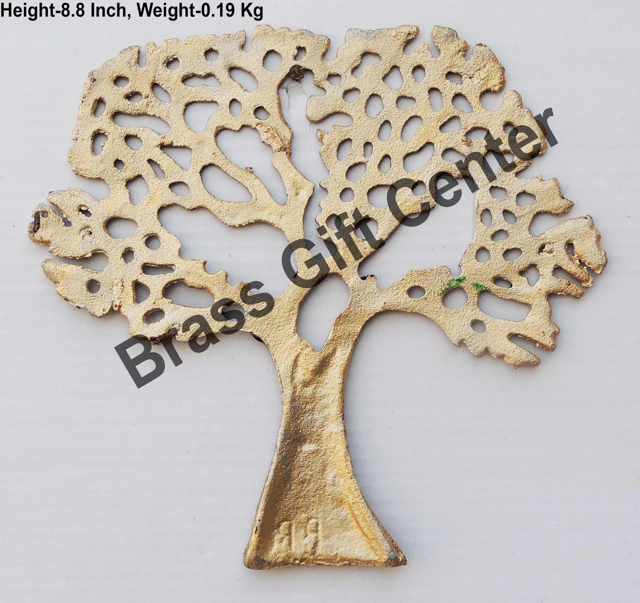 Aluminium Wall Decorative Tree Elegant Modern Showpiece for Home Decor