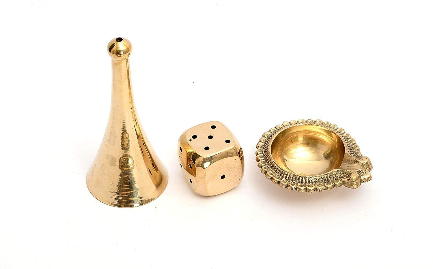 Brass Pooja Thal – Traditional Worship Plate for Daily Rituals and Aarti