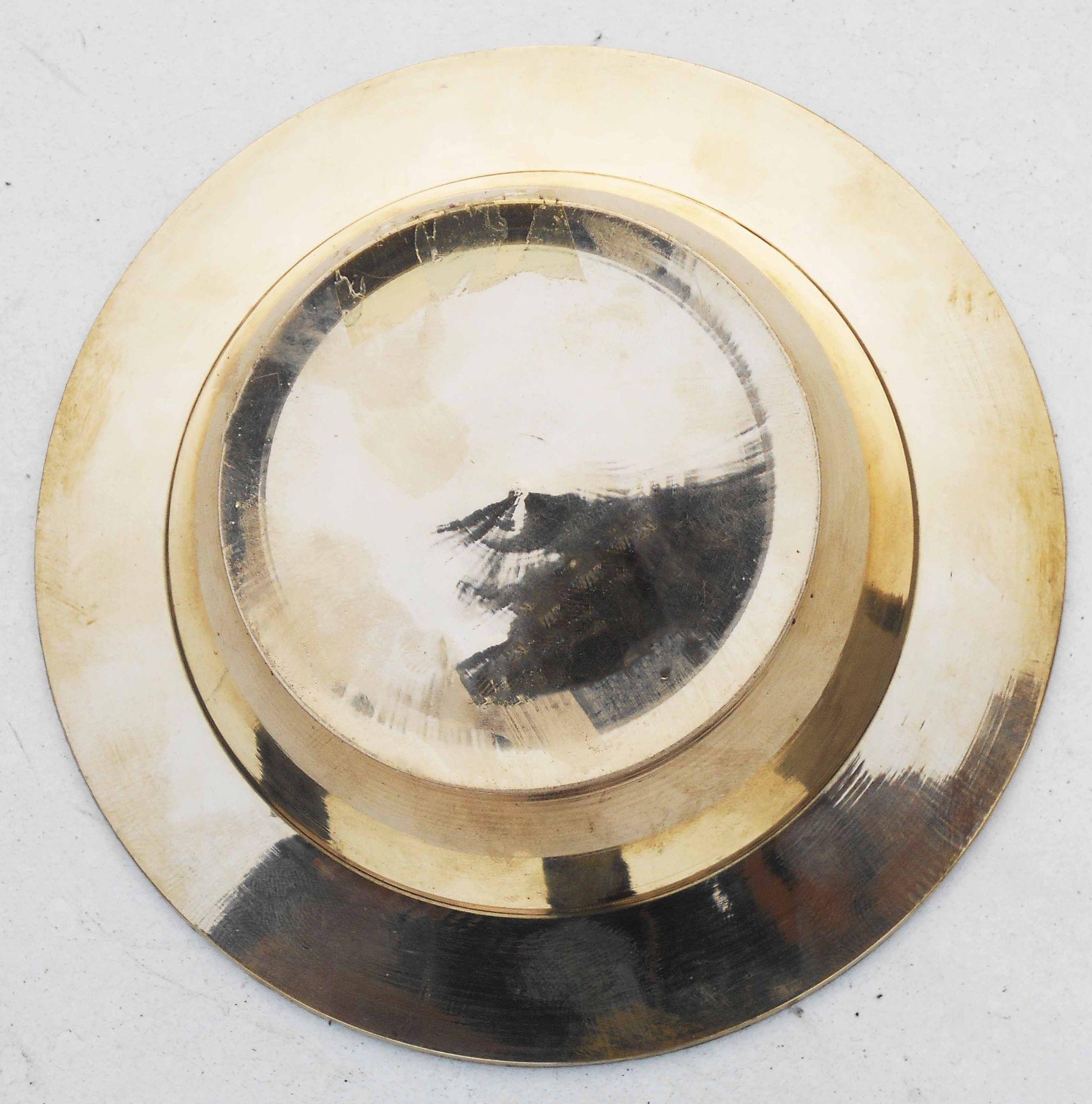 Brass Ashtray – Handcrafted Vintage Ash Tray for Home and Office Use