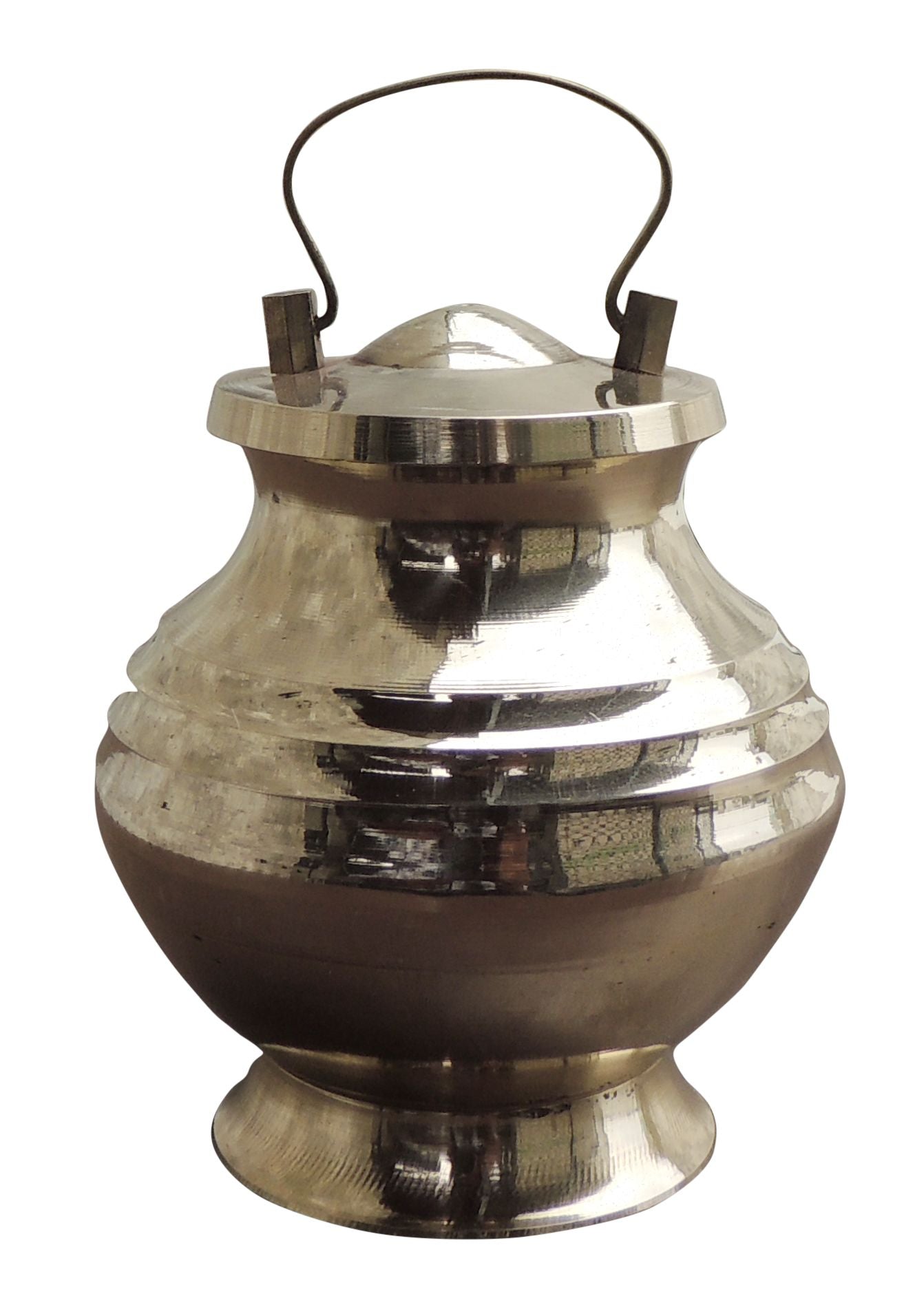 Premium Brass Gangajali Kalash for Holy Water and Sacred Rituals