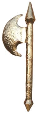 Brass Parshuram Farsa – Divine Axe Symbol of Courage and Power