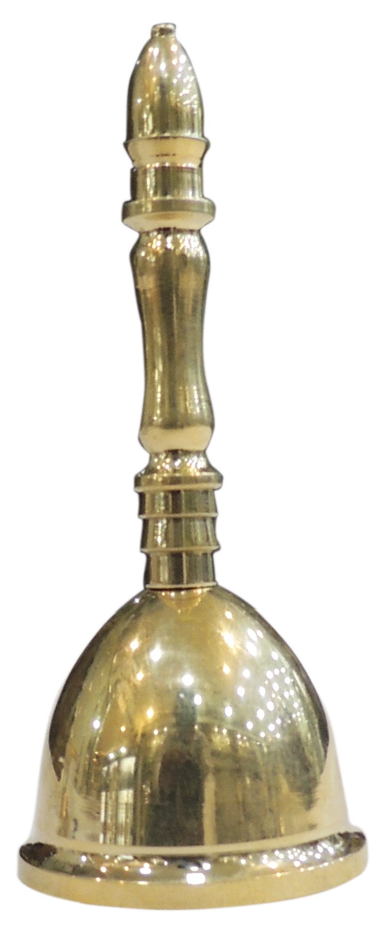 Brass Puja Hand Bell for Daily Worship and Temple Rituals