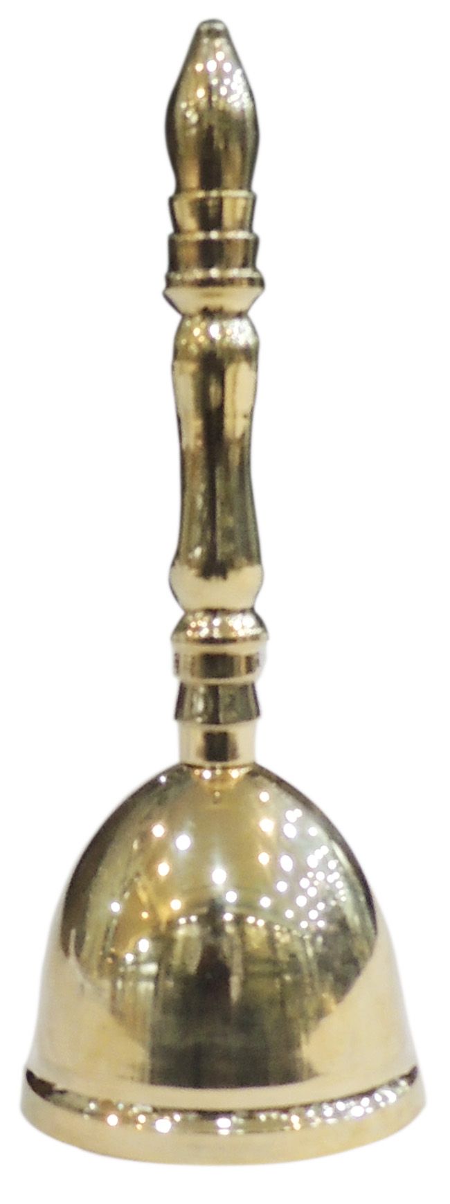 Brass Puja Hand Bell – Traditional Temple Bell for Daily Worship